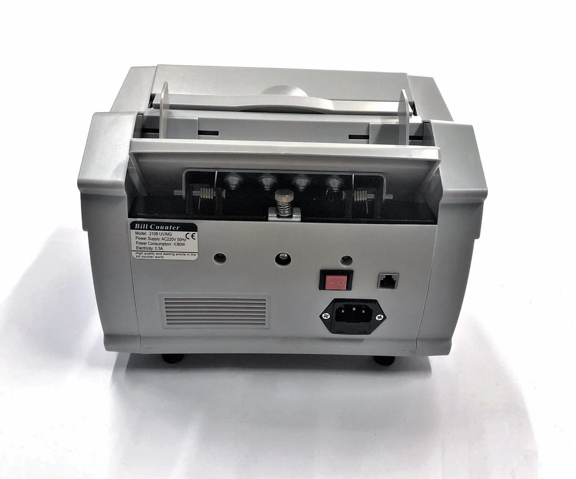 TEMPO DI SALDI Professioneller Banknotenzähler mit Falschgelddetektor und LED-Display