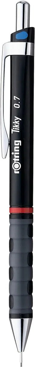 Rohrer & Graphitaufman Isograph Fineliner 0,10mm, 0,30mm, 0,50mm, Druckbleistift 0,5mm, Zirkel & Zubehör, 10-Teiliges Etui | Bleistift 0,7mm