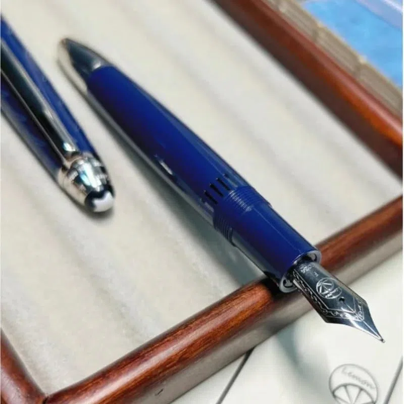 Füllfederhalter, Acryl, langes Messer, EF/F/M, Schreibwaren, Schreibwaren, luxuriöses Schreibwaren, Geschenk (C)